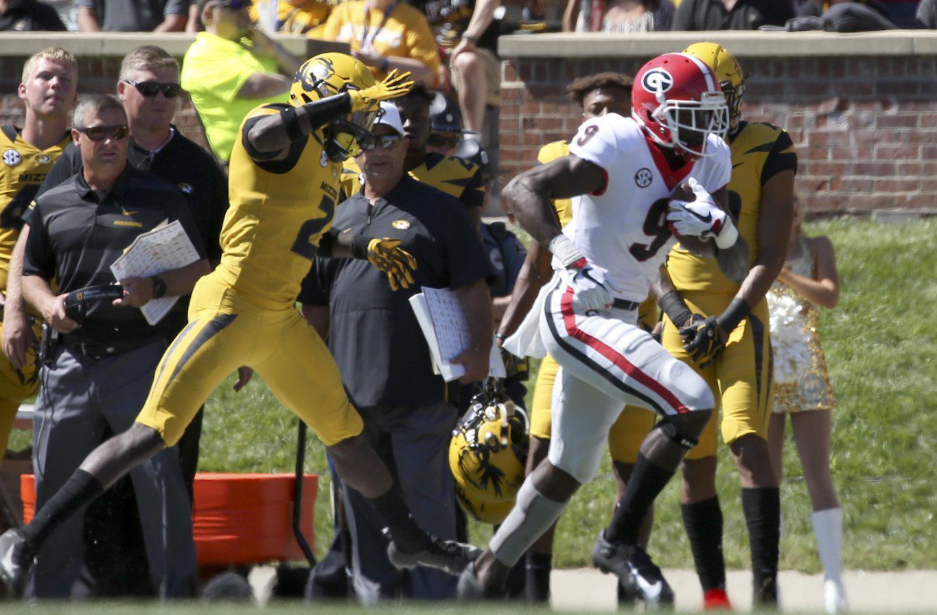 Missouri loses to No. 2 Georgia 43-29